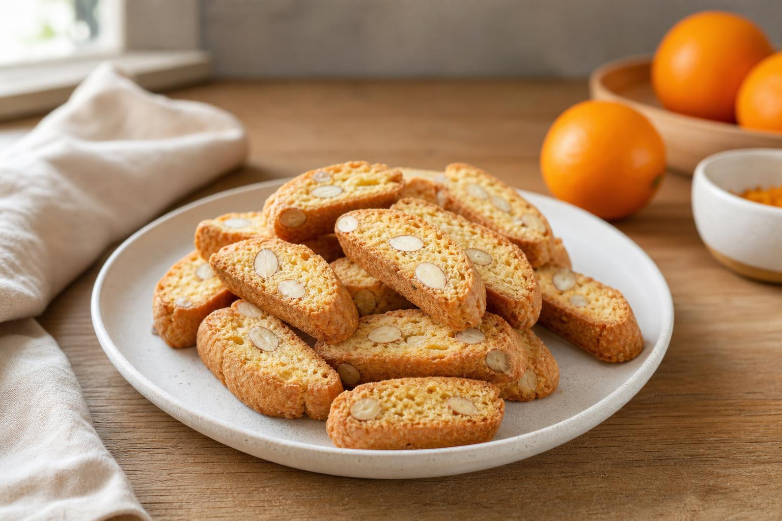 Orangen-Mandel-Cantuccini