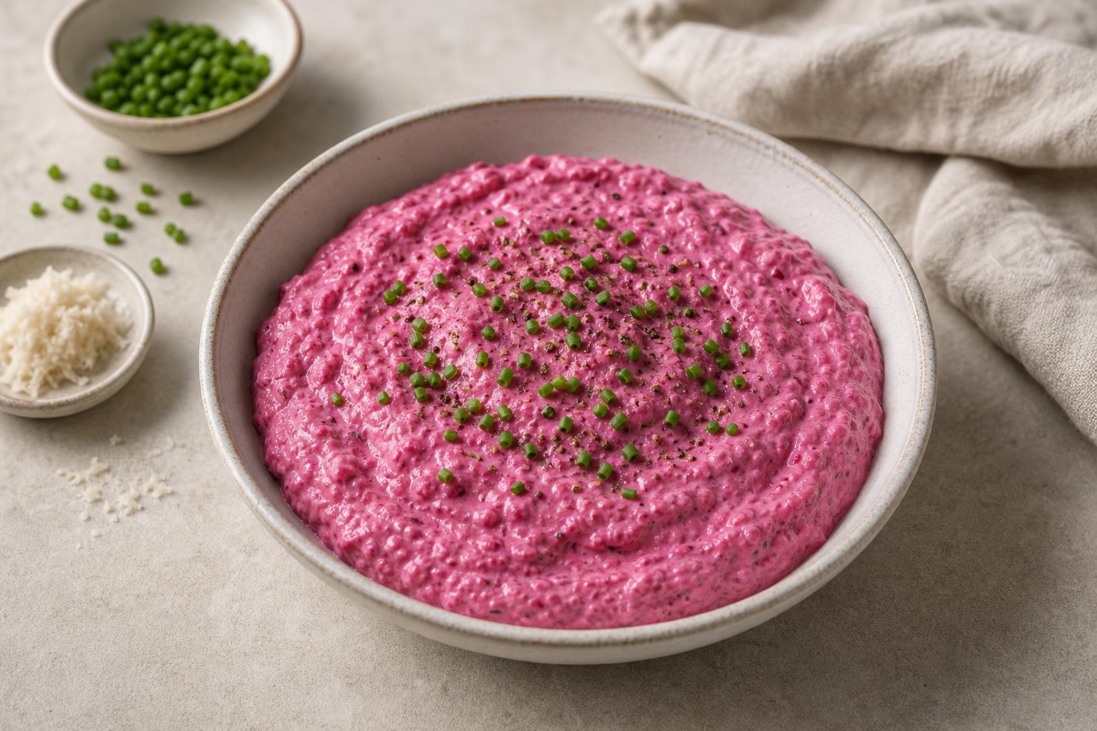 Rote-Bete-Quark-Dip mit Meerrettich
