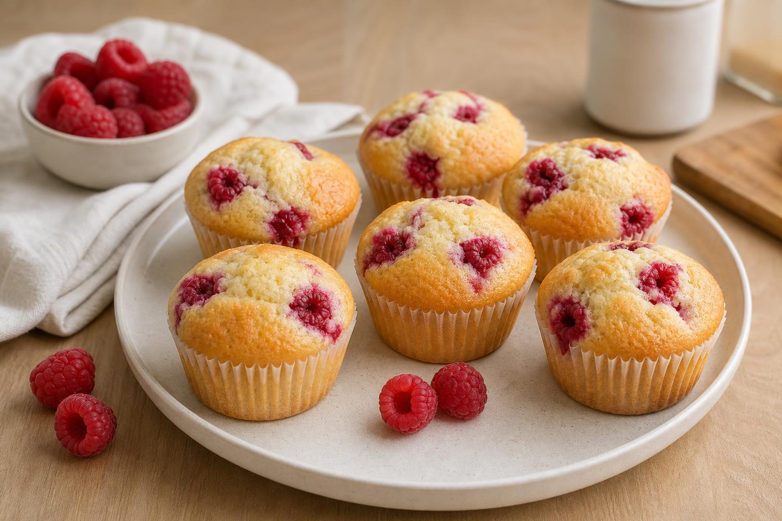 Himbeer-Schmand-Muffins