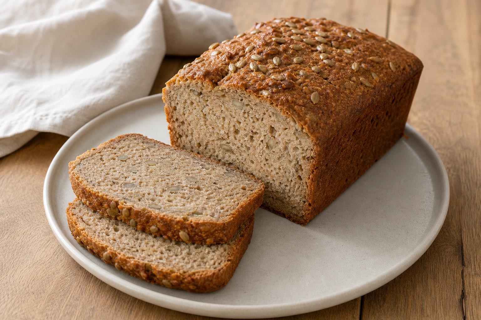 Buttermilch-Sonnenblumenbrot aus der Kastenform